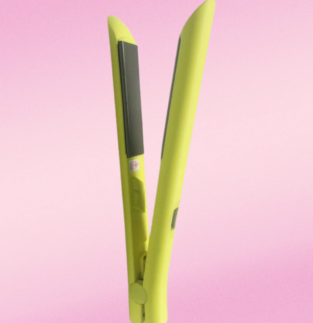 MIEL BEAUTY Professional Hair Straightener Ceramic Neon Green NIB